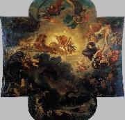 Eugene Delacroix Apollo Vanquishing the Python France oil painting artist